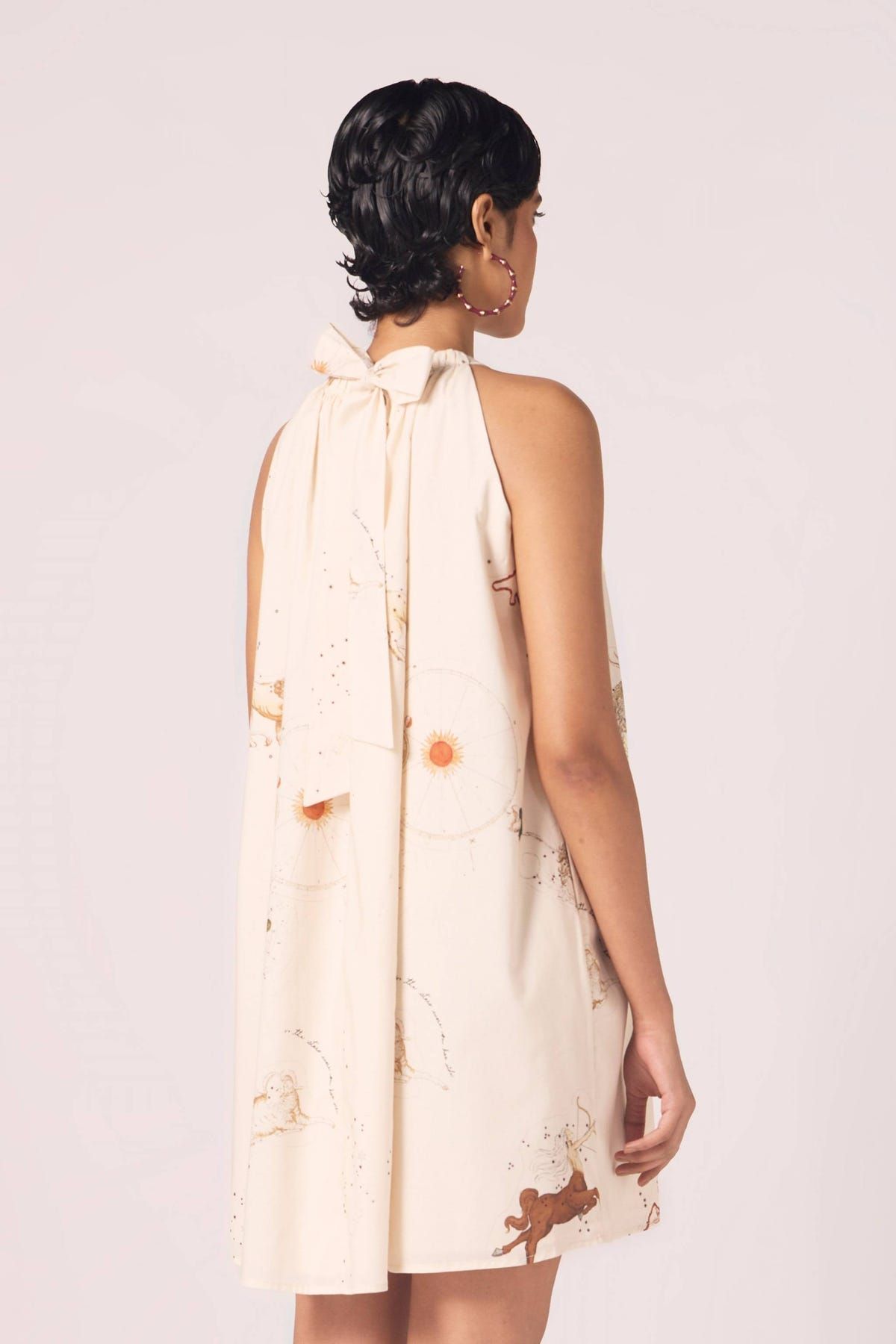 Chica Zodiac Print Cotton Dress - image 16