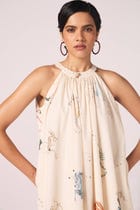 Chica Zodiac Print Cotton Dress view 4