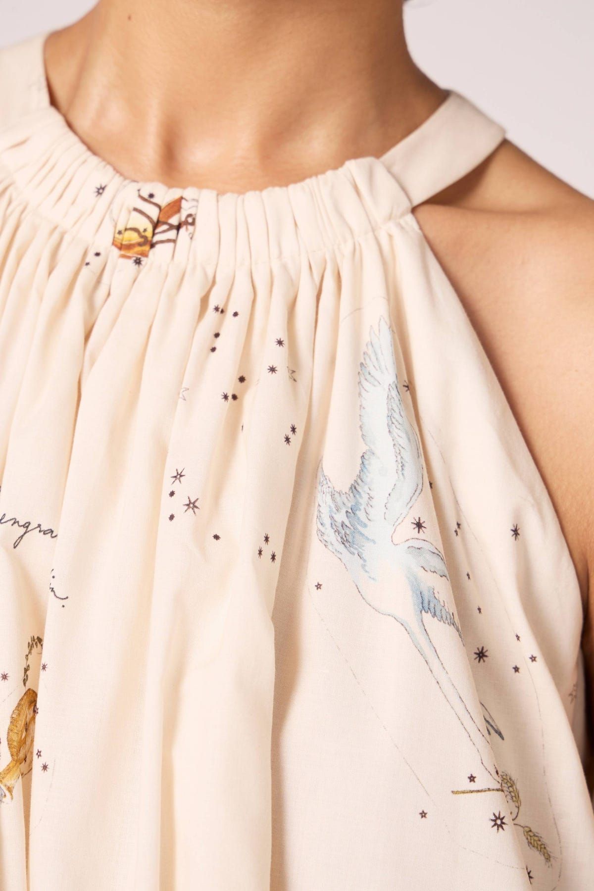 Chica Zodiac Print Cotton Dress - image 6