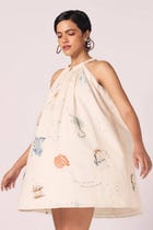 Chica Zodiac Print Cotton Dress view 7