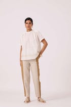 Garcia Handwoven Embroidered Top view 8