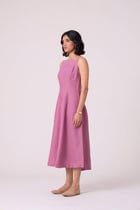 Nimal Lilac Embroidered Dress view 2