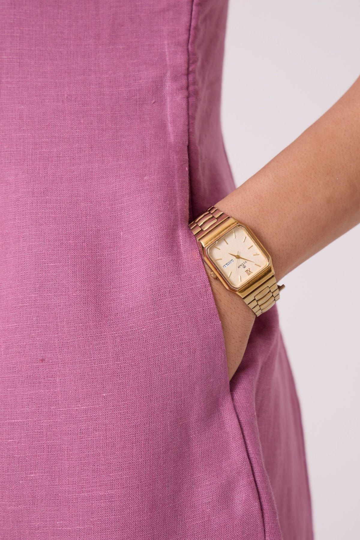 Nimal Lilac Embroidered Dress - image 8