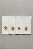 Off White Cotton Napkins - Set of 2 view 5