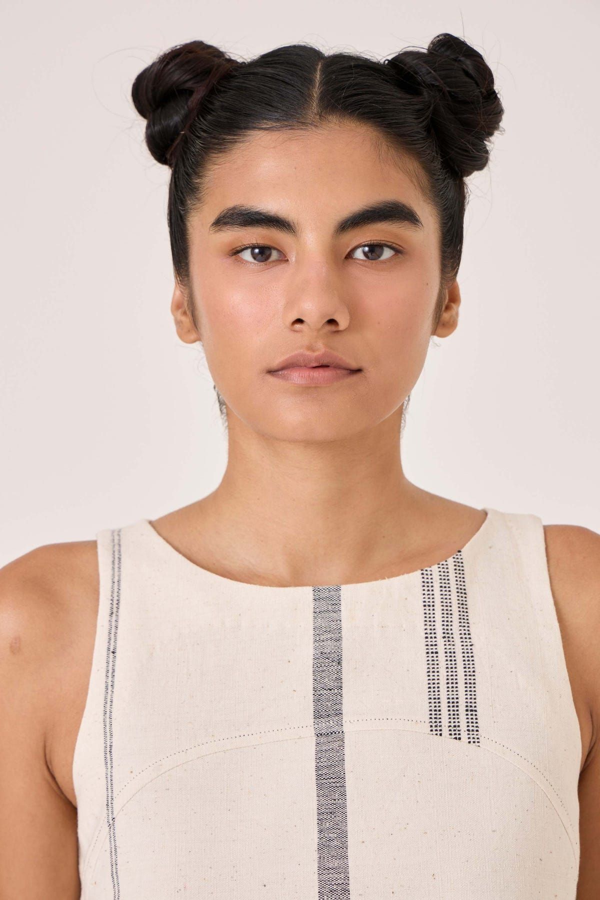 Nalaka Handwoven Cotton Shift Dress - image 5