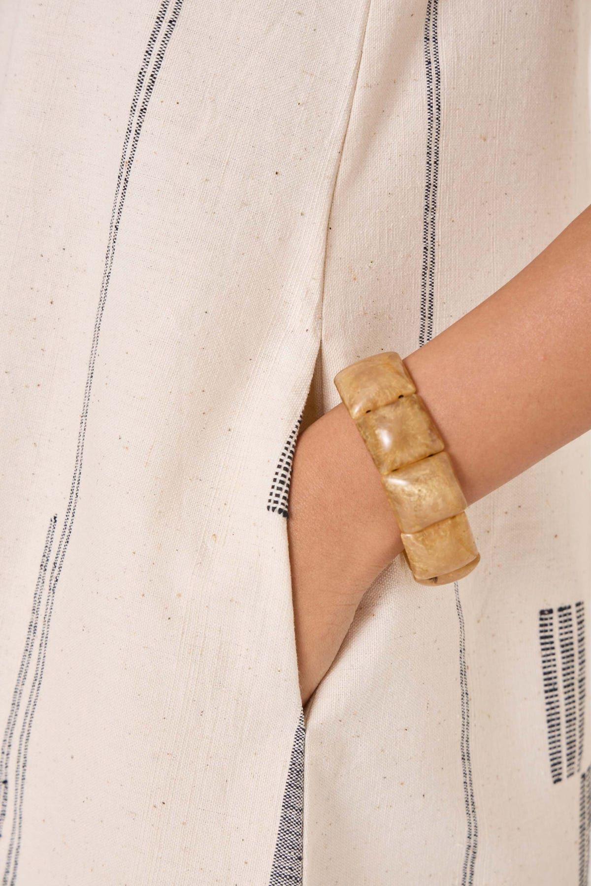 Nalaka Handwoven Cotton Shift Dress - image 7