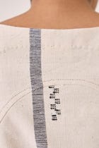 Nalaka Handwoven Cotton Shift Dress view 10