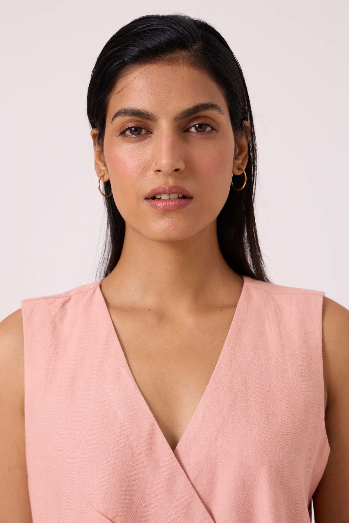 Karenin Pink Handwoven Top - image 5