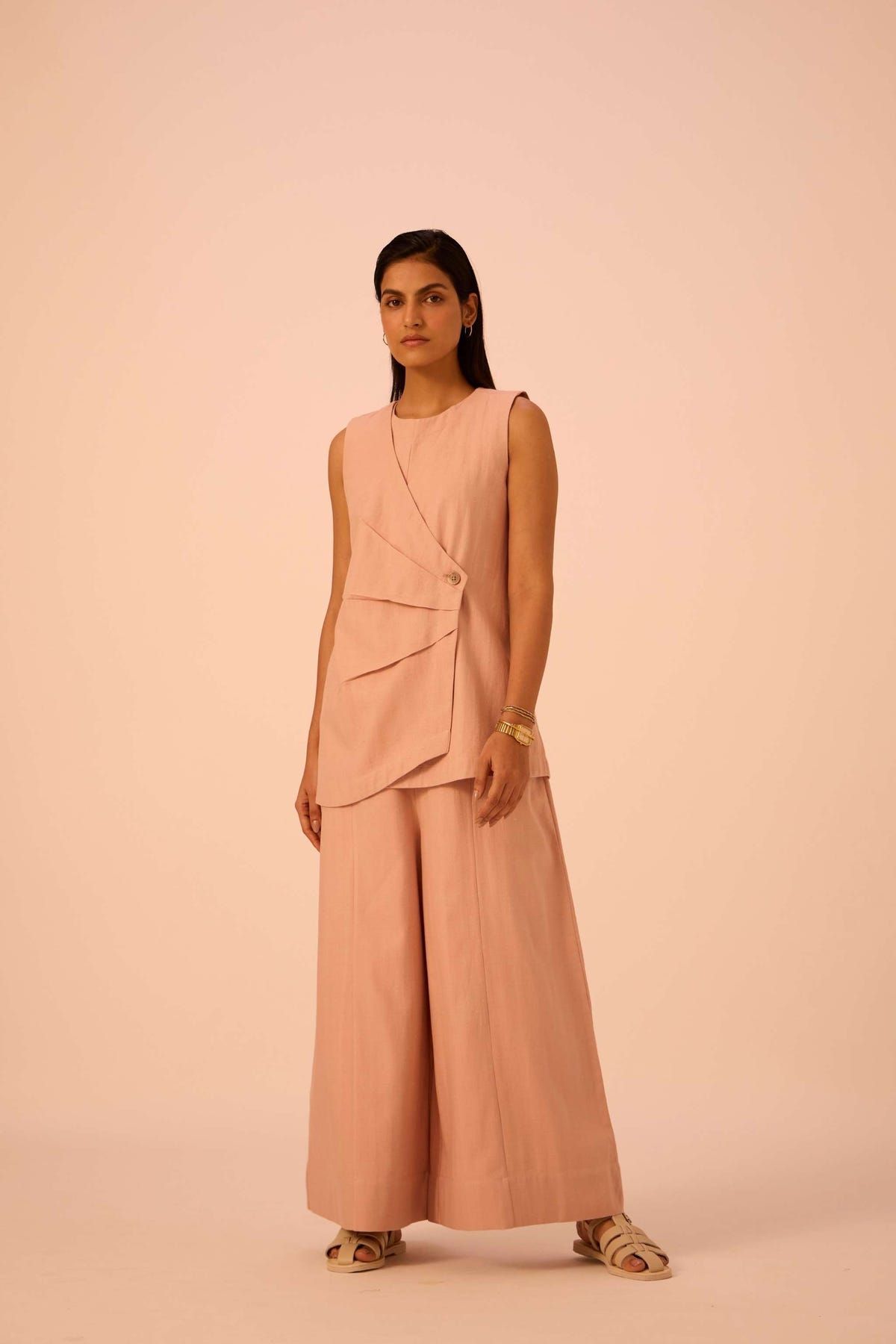 Karenin Pink Handwoven Top - image 9