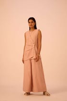 Karenin Pink Handwoven Top view 9