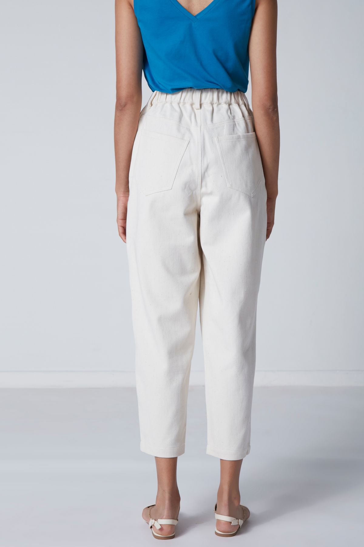 Mama Zero-Dye Denim Pants - image 6