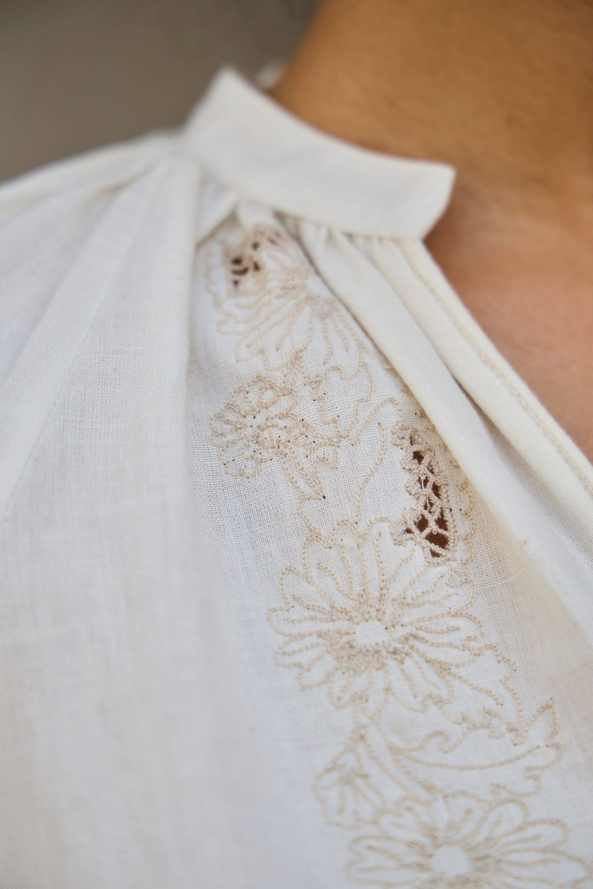 Bheer Handwoven Embroidered Top - image 5