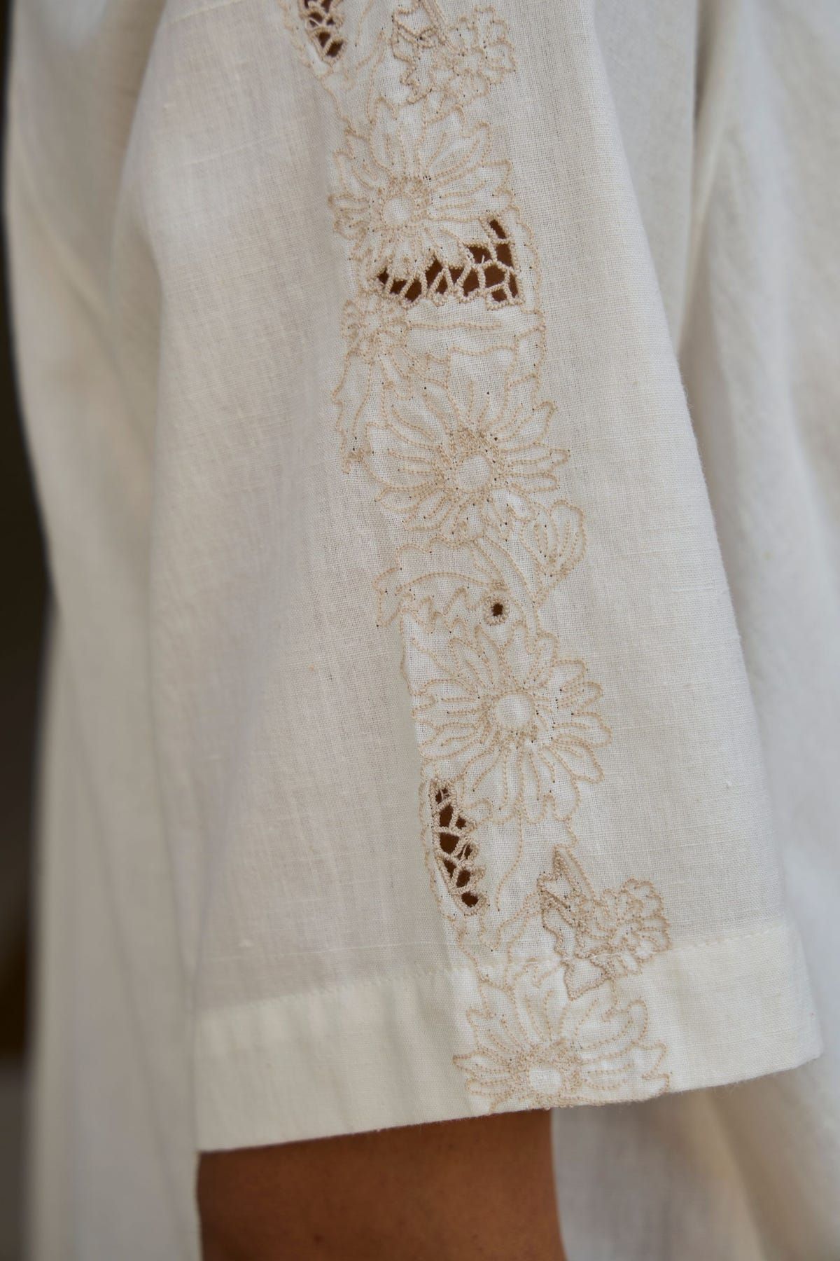 Bheer Handwoven Embroidered Top - image 7