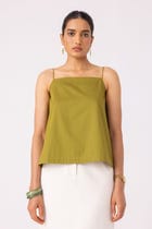Wendy Green Flared Top view 3