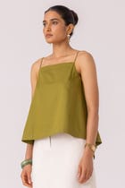 Wendy Green Flared Top view 4