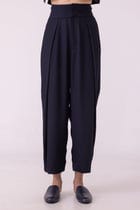 Elinor Black Barrel Pants view 2