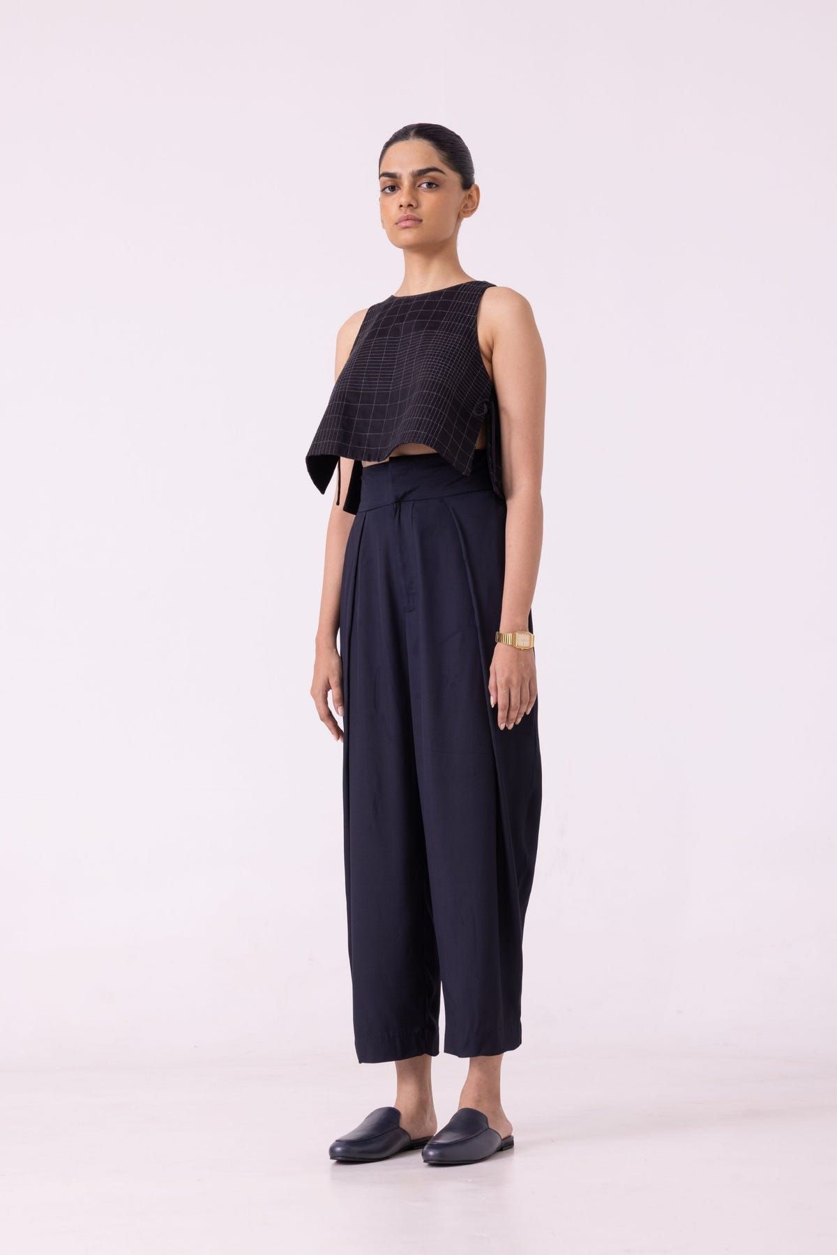 Elinor Black Barrel Pants - image 3