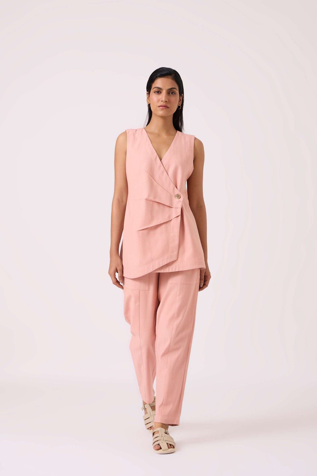 Victory Pink Handwoven Pants - image 6