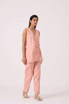 Victory Pink Handwoven Pants view 7