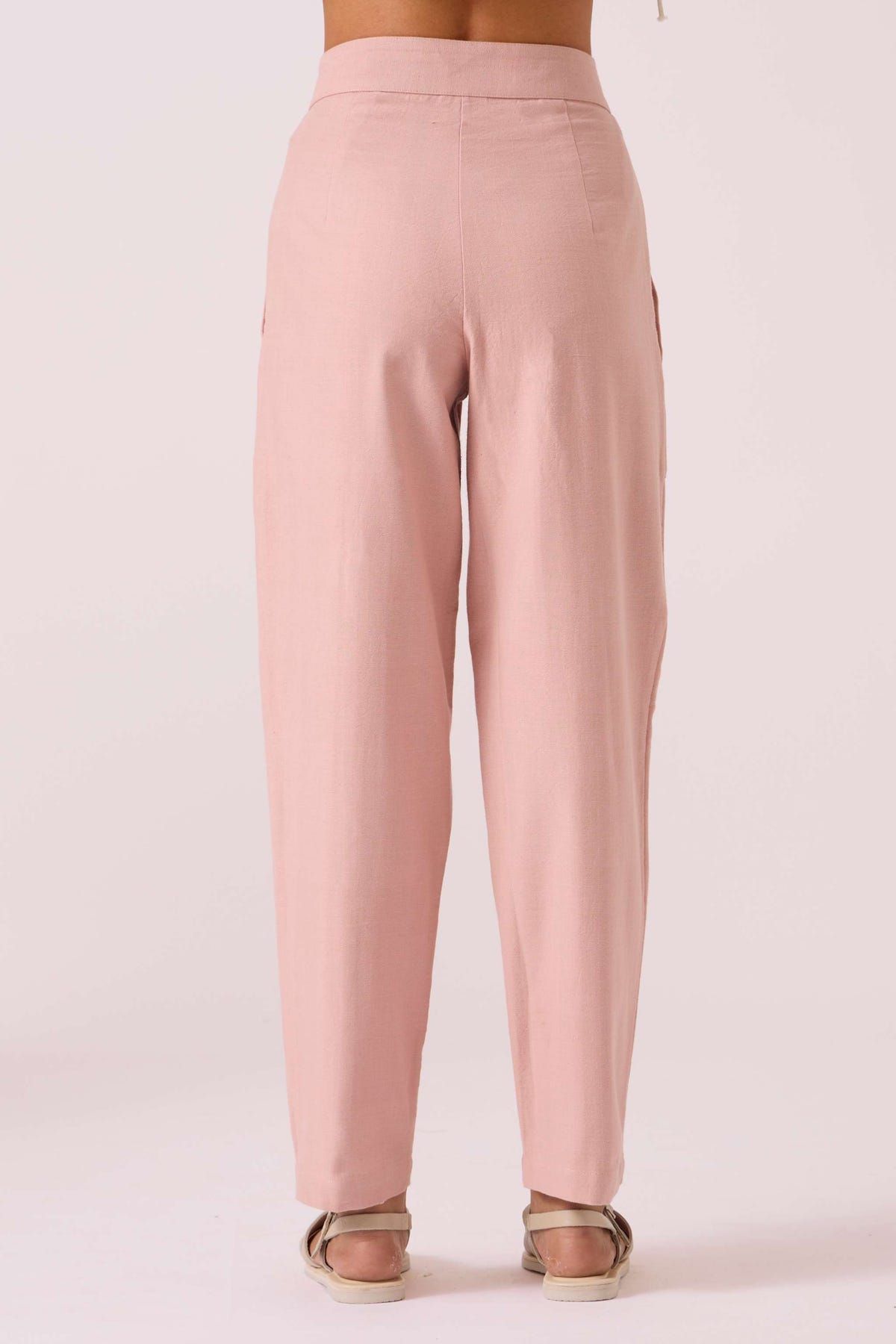 Victory Pink Handwoven Pants - image 9