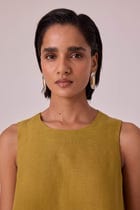 Nailah Olive Linen Set view 5