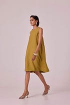 Nailah Olive Linen Set view 8