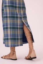 Julia Blue Handwoven Dress view 8