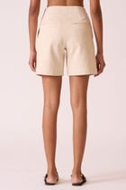 Huruka Handwoven Denim Shorts view 6