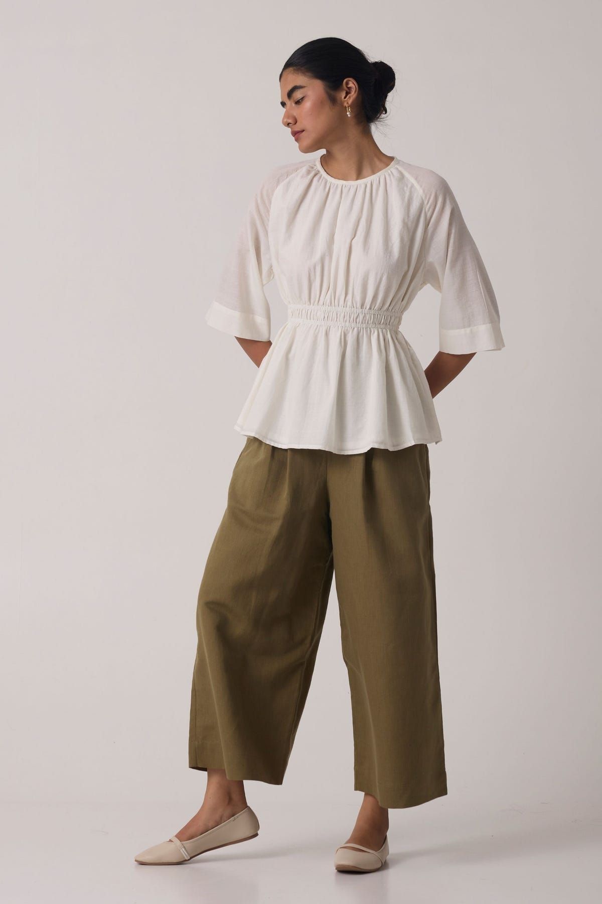 Sergio Off White Cotton Top - image 11