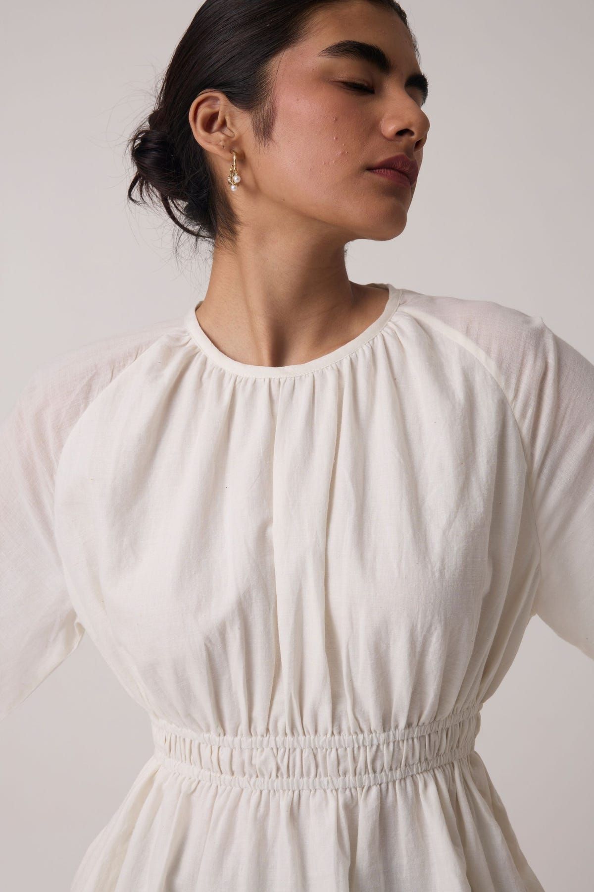 Sergio Off White Cotton Top - image 5