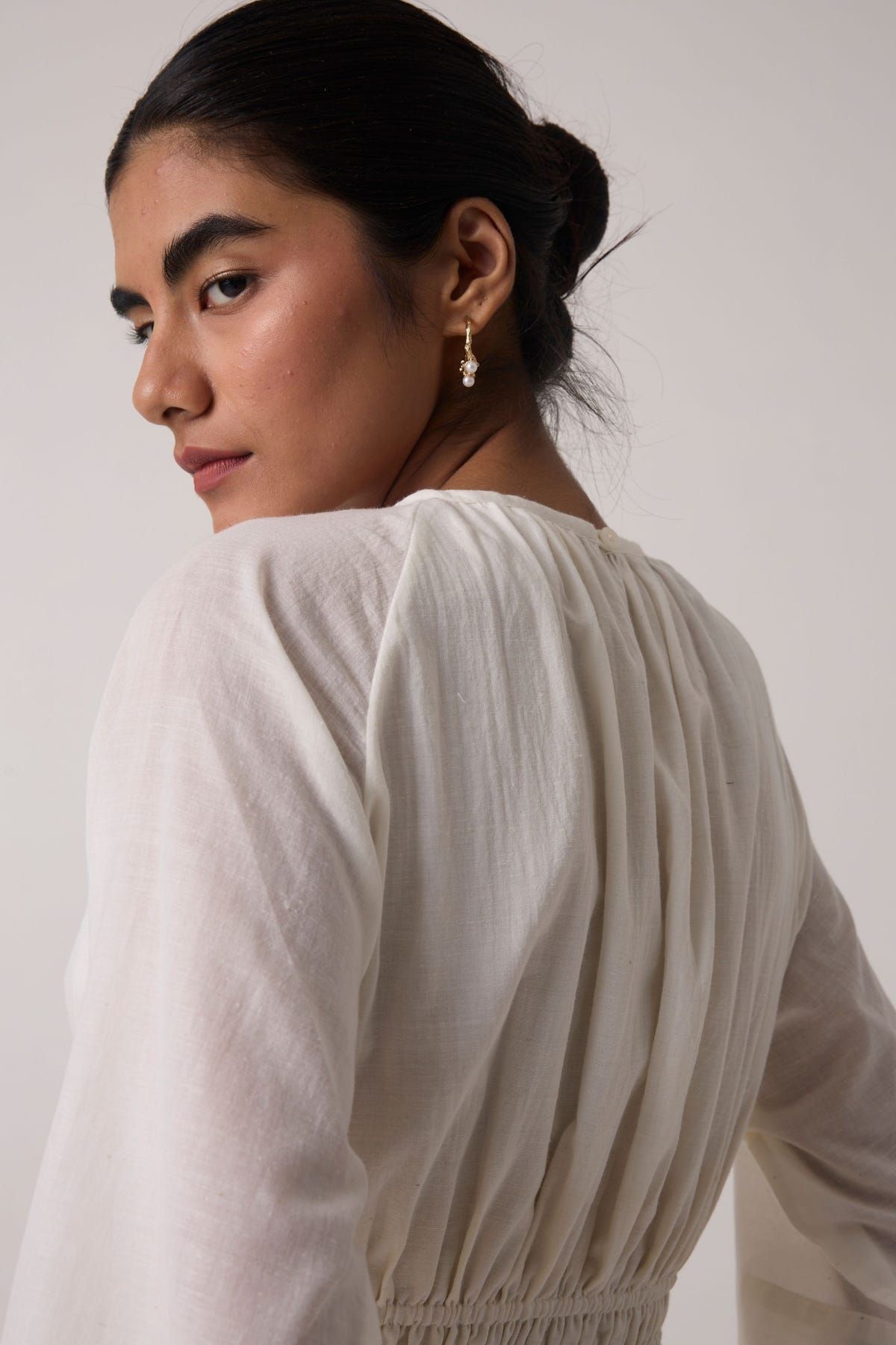 Sergio Off White Cotton Top - image 7