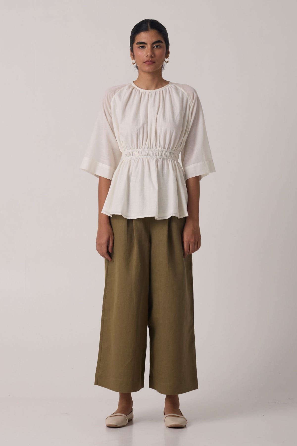 Sergio Off White Cotton Top - image 9