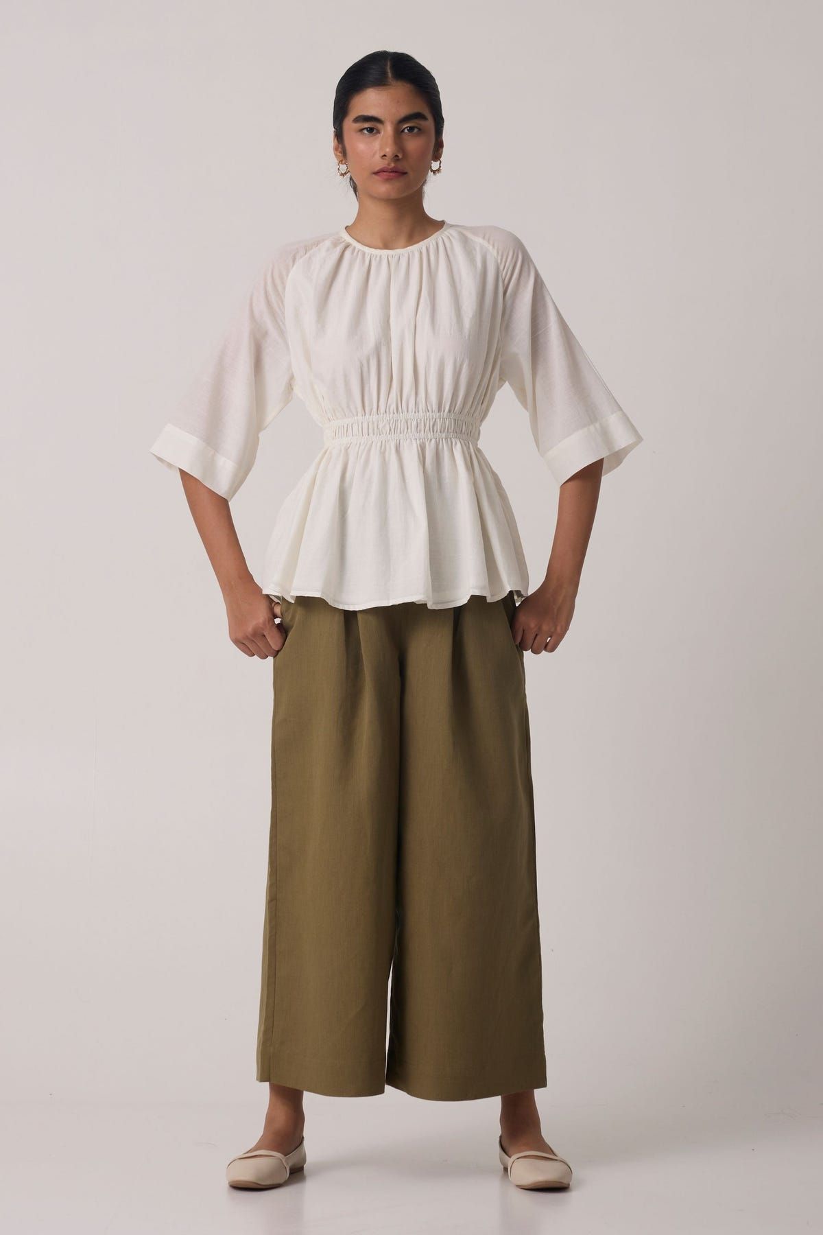 Sergio Off White Cotton Top - image 10