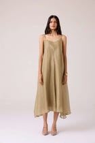 Jane Olive Handwoven Dress view 1