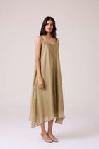Jane Olive Handwoven Dress view 2