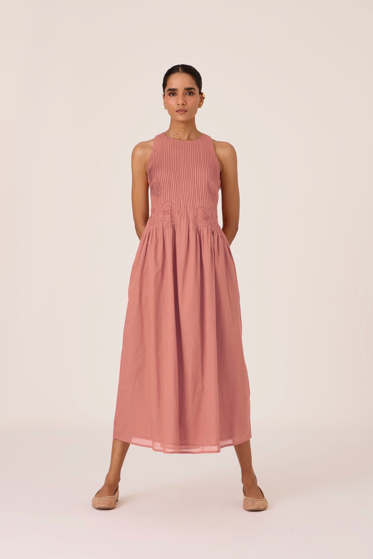 Amani Rose Embroidered Dress - image 8