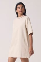 Soichi Off White Handwoven Dress view 2