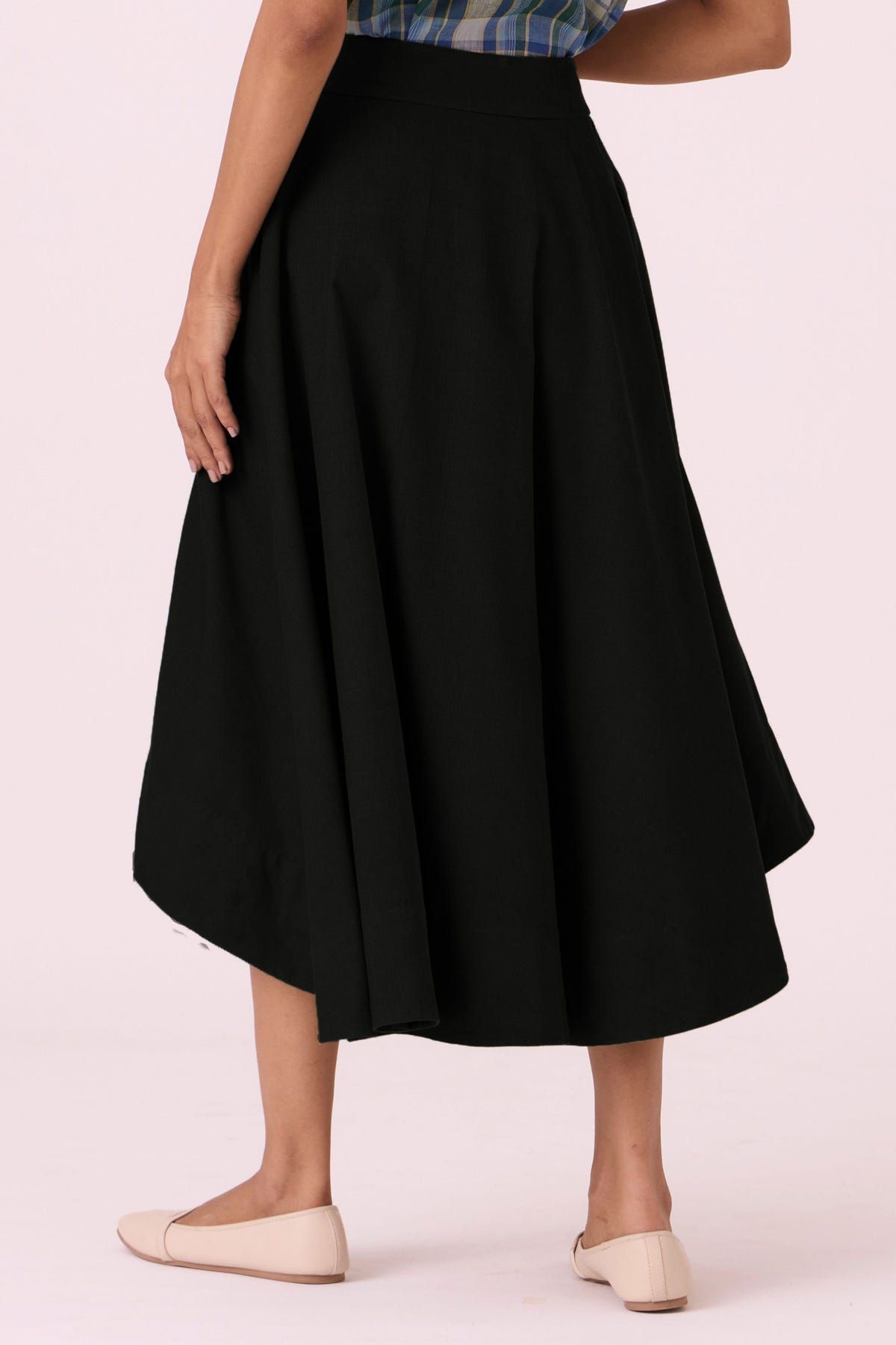 Boga Black Needlecord Skirt - image 5