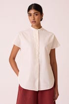 Deok Handwoven Cotton Top view 2
