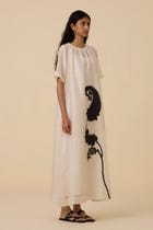 Cersei Paisley Embroidered Dress view 2
