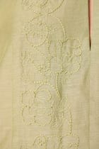 Volya Green Embroidered Dress view 8