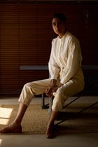 Ryuk Handwoven Embroidered Shirt view 11