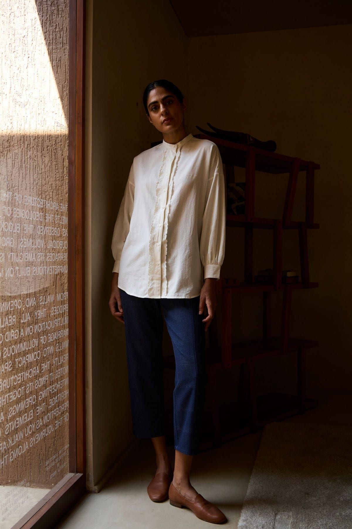 Ryuk Handwoven Embroidered Shirt - image 8