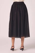 Sahir Black Handwoven Skirt view 9