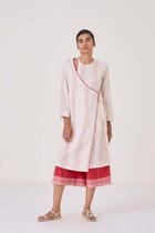 Milovat Red Stripe Wrap Tunic view 1