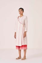 Milovat Red Stripe Wrap Tunic view 3