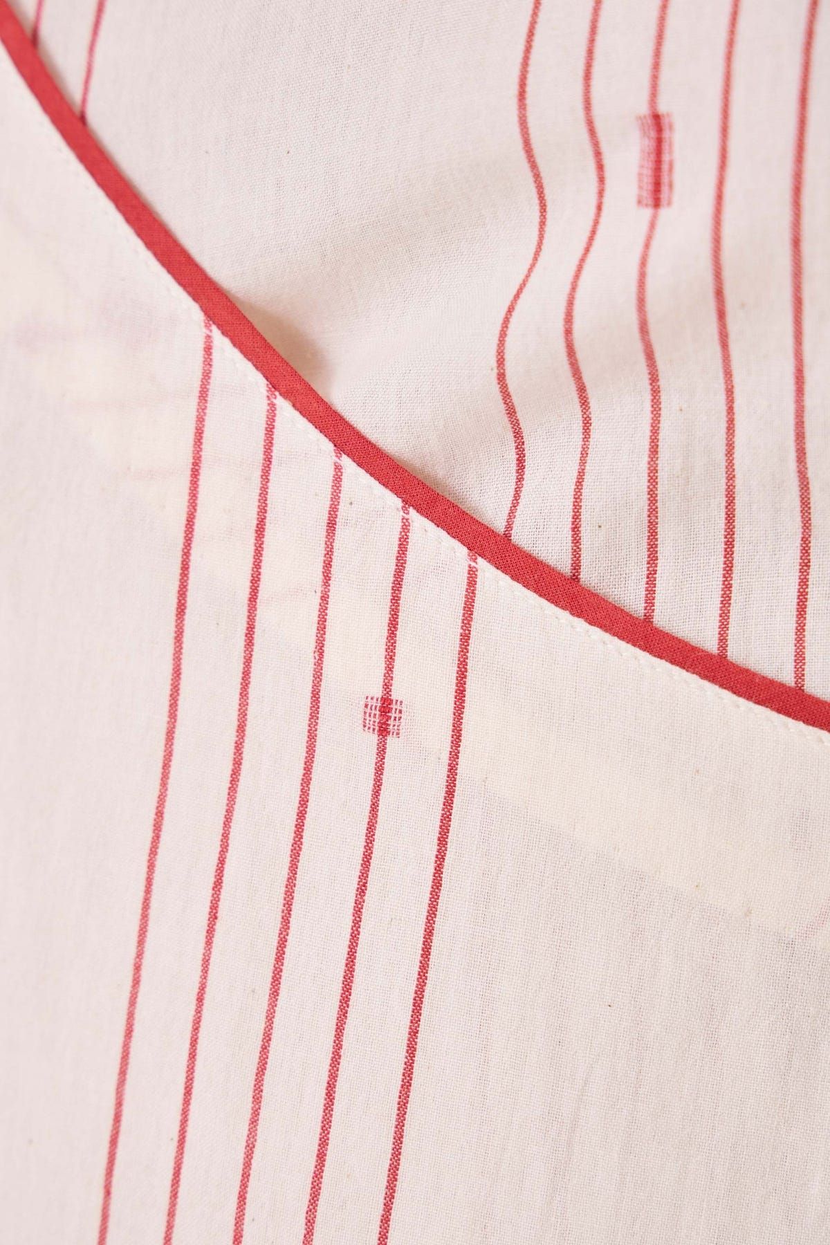 Milovat Red Stripe Wrap Tunic - image 7