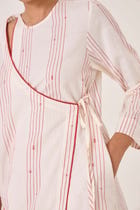 Milovat Red Stripe Wrap Tunic view 9