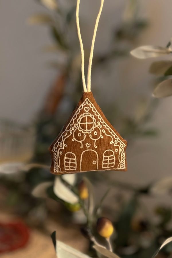 The Summer House — Gingerbread Ornament III