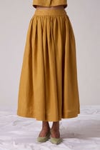 Maud Skirt - Mustard view 1